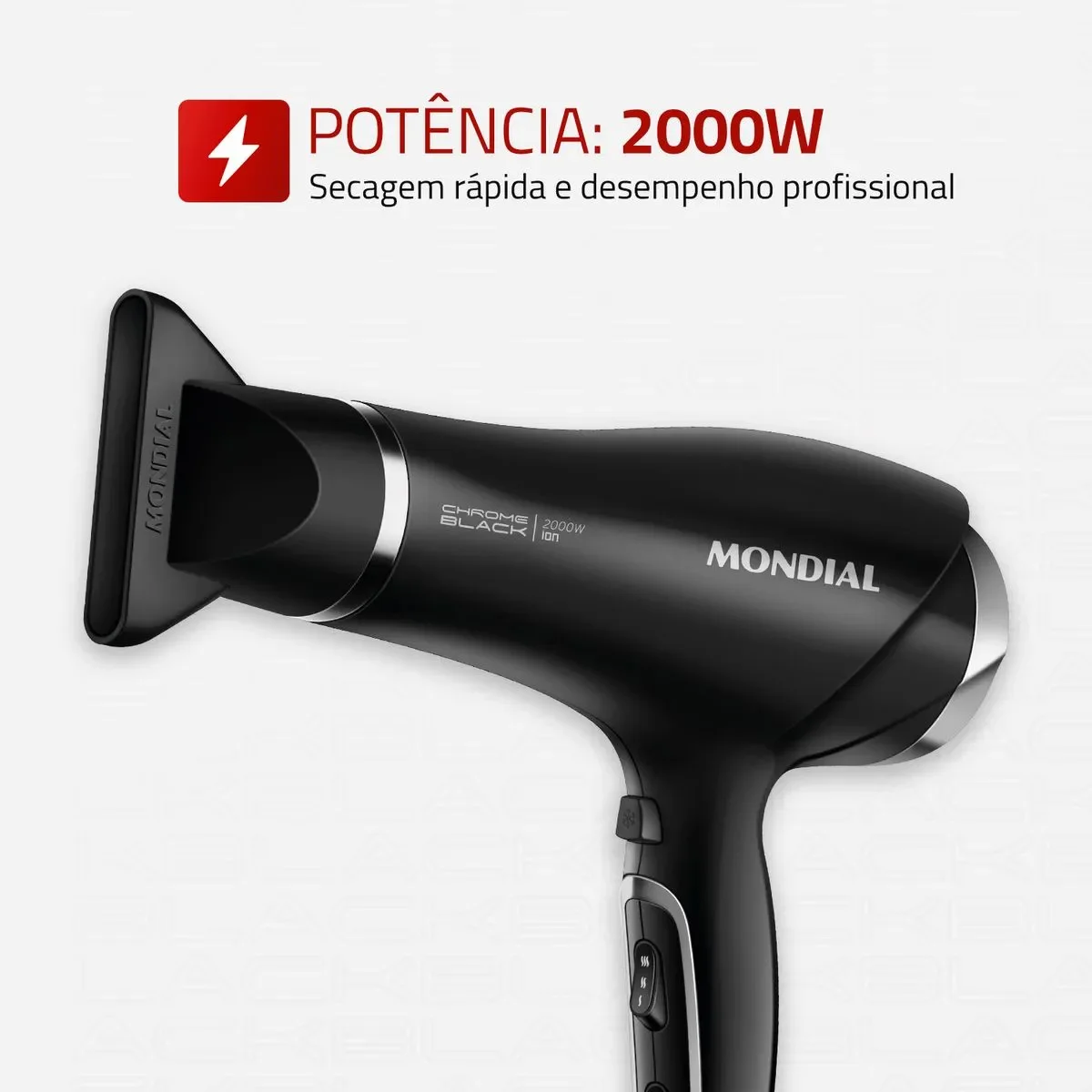 Secador de Cabelo SCN-04 127V 2000W - Mondial
