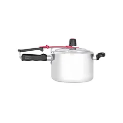 Panela de Pressão Clock Original 4,5L Alumínio Polida Fechamento Interno - AP / MT