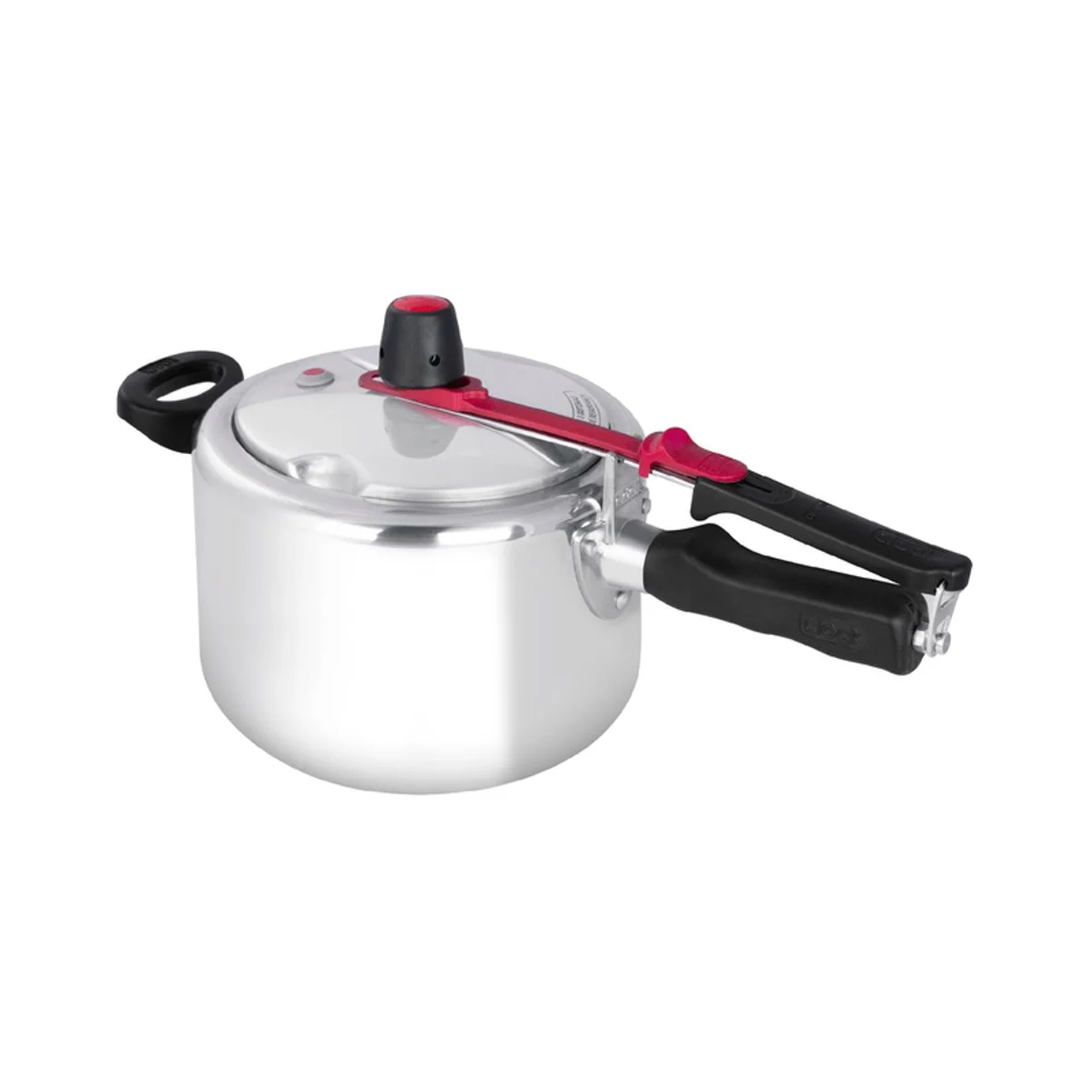 Panela de Pressão Clock Original 4,5L Alumínio Polida Fechamento Interno - AP / MT