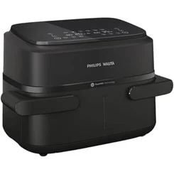 Airfryer Philips Walita Série 1000 Duplo Cesto 7,1L Preta NA150 110V - AP / MT