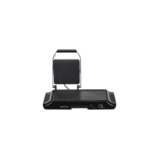 Grill Elétrico Duo Grill Mr Cheff Prensa Agratto GDG-01 Preto 1250W 127V - AP / MT