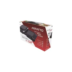 Grill Elétrico Duo Grill Mr Cheff Prensa Agratto GDG-01 Preto 1250W 127V - AP / MT