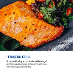 Forno Elétrico Mondial Grand Family II 52L Branco/Inox 1800W FRN-52-W 127V - AP / MT