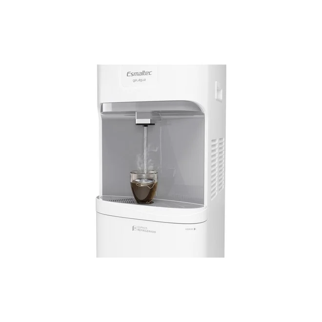 Bebedouro de Coluna Esmaltec EGCQF ER Branco 127V com Espaço Refrigerado - AP / MT