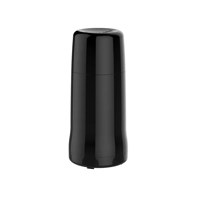 Garrafa Térmica Soprano Ônix 250ml Preta - AP / MT