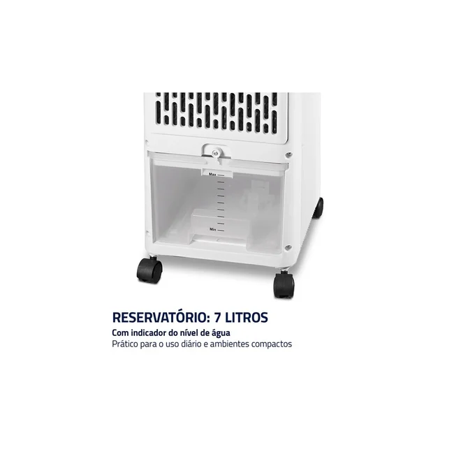Climatizador de Ar Mondial Fresh Air CL-07L 7L 90W 127V Branco - AP / MT