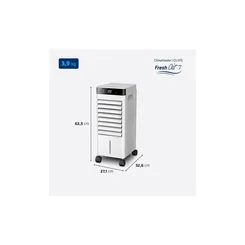 Climatizador de Ar Mondial Fresh Air CL-07L 7L 90W 127V Branco - AP / MT