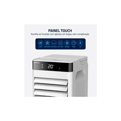 Climatizador de Ar Mondial Fresh Air CL-07L 7L 90W 127V Branco - AP / MT