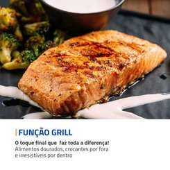 Forno Elétrico Mondial Grand Family II 52L FRN-52-B Preto/Inox 127V - AP / MT