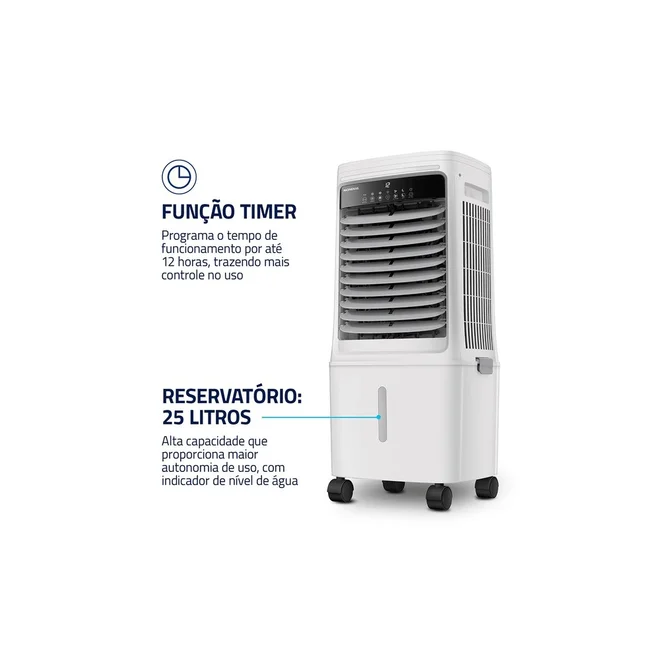 Climatizador de Ar Mondial Wind Turbo CL-25L 25 Litros 150W 127V - AP / MT