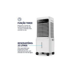 Climatizador de Ar Mondial Wind Turbo CL-25L 25 Litros 150W 127V - AP / MT