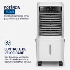 Climatizador de Ar Mondial Wind Turbo CL-25L 25 Litros 150W 127V - AP / MT