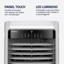 Climatizador de Ar Mondial Wind Turbo CL-25L 25 Litros 150W 127V - AP / MT