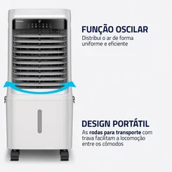 Climatizador de Ar Mondial Wind Turbo CL-25L 25 Litros 150W 127V - AP / MT