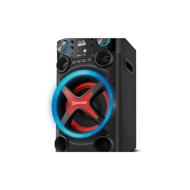 Torre de Som Mondial TM-1200 1200W RMS Bluetooth Luzes LED Bivolt - AP / MT