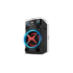 Torre de Som Mondial TM-1200 1200W RMS Bluetooth Luzes LED Bivolt - AP / MT