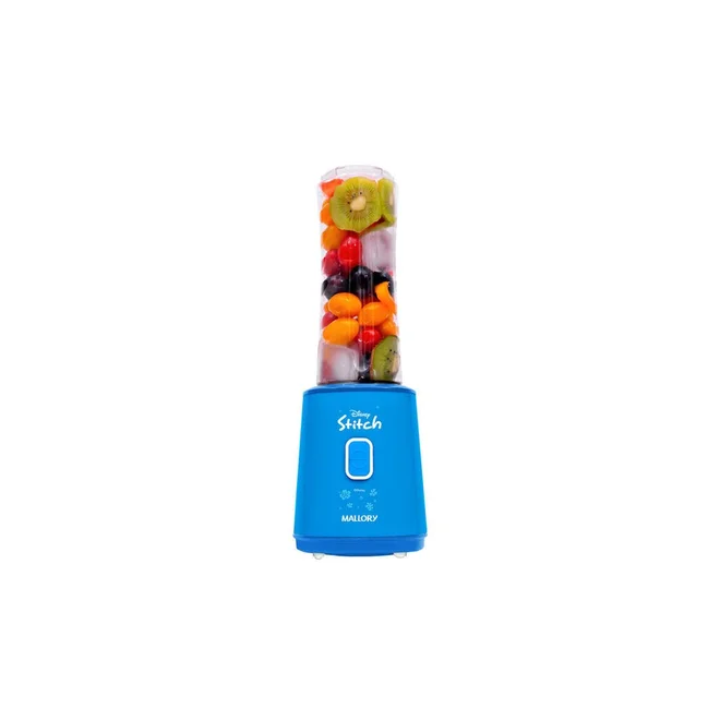 Liquidificador Individual Mallory Disney Stitch 300W 2 Copos 400ml e 600ml 127V - AP / MT