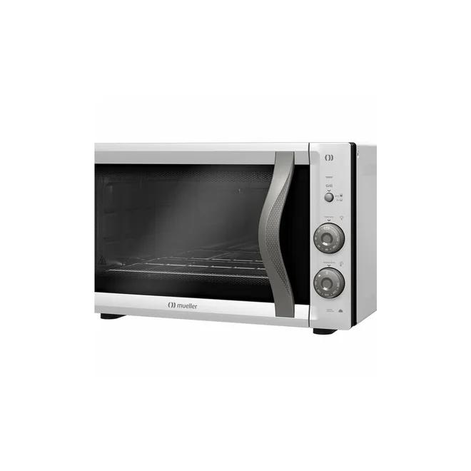 Forno Elétrico de Bancada Mueller MFB50F 50L Branco com Grill e Vidro Duplo - AP / MT