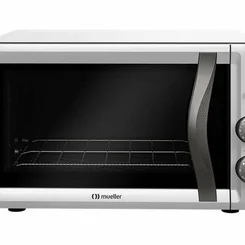 Forno Elétrico de Bancada Mueller MFB50F 50L Branco com Grill e Vidro Duplo - AP / MT