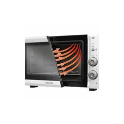 Forno Elétrico de Bancada Mueller MFB50F 50L Branco com Grill e Vidro Duplo - AP / MT