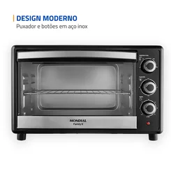 Forno Elétrico FRN-42B Family ll 42 Litros 127V 1600W Preto 5529-01 - Mondial