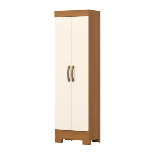 Roupeiro Multiuso 2 Portas Cinamomo/Off White B387-221 - Briz