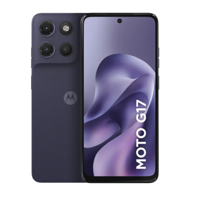 Celular Motorola MOTO G17 256GB Roxo