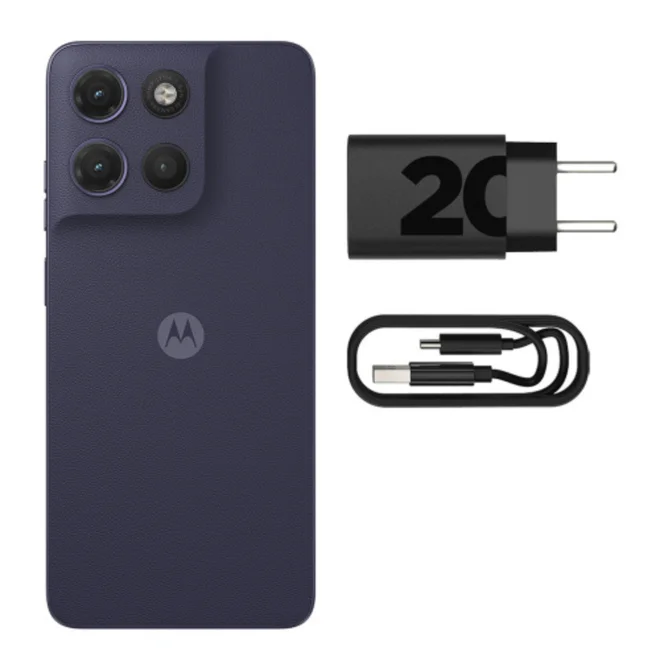 Celular Motorola MOTO G17 256GB Roxo - Celular Motorola MOTO G17