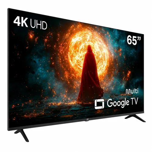 Smart TV 65" Google 4K DLED Preto - Multi