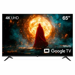 Smart TV 65" Google 4K DLED Preto - Multi