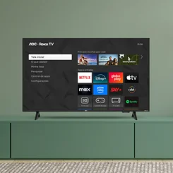 Smart Tv 32" AOC Led Roku Wi-fi HD HDMI