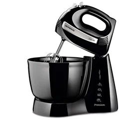 Batedeira B-50 127V Cake INOX Premium 500W Preto - Mondial