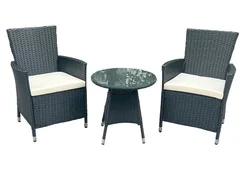 Conjunto de Mesa e 2 Cadeiras Para Terraço 3 Peças  854-AKEMBLEN - BZ / IMP