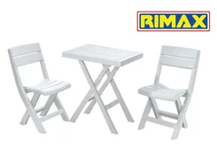 Conjunto De Mesa e Cadeiras Para Terraço 3 Peças  854-13012 - BZ / IMP