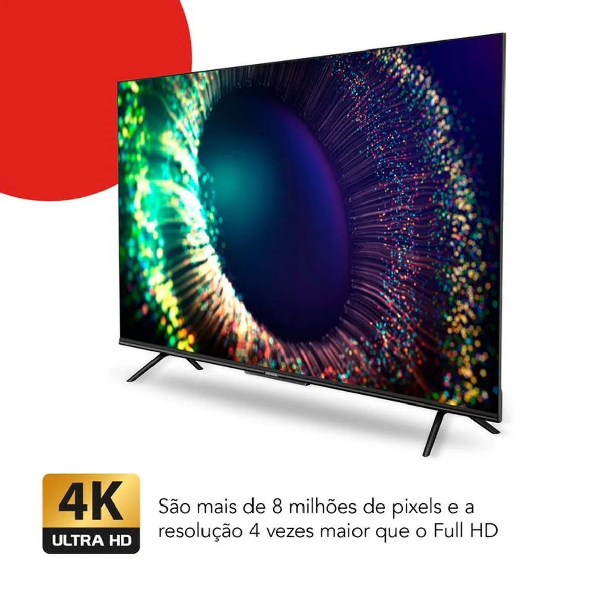Smart TV Aiwa 65 Polegadas Google TV 4K Comando de Voz Dolby Vision e Atmos AWS-TV-65-BL-01-G - AP / MT