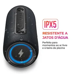 Caixa de Som Speaker AIWA AWS-SP-04-LB 40W Bluetooth IPX5 Bivolt - AP / MT