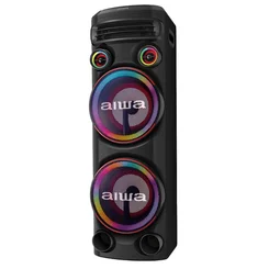 Torre de Som Aiwa AWS-T2W-02 2300W Bluetooth RGB USB FM DJ Bivolt - AP / MT