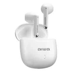 Fone de Ouvido Earbud Aiwa AWS-EB-05-W Bluetooth ENC APP Bivolt Branco - AP / MT