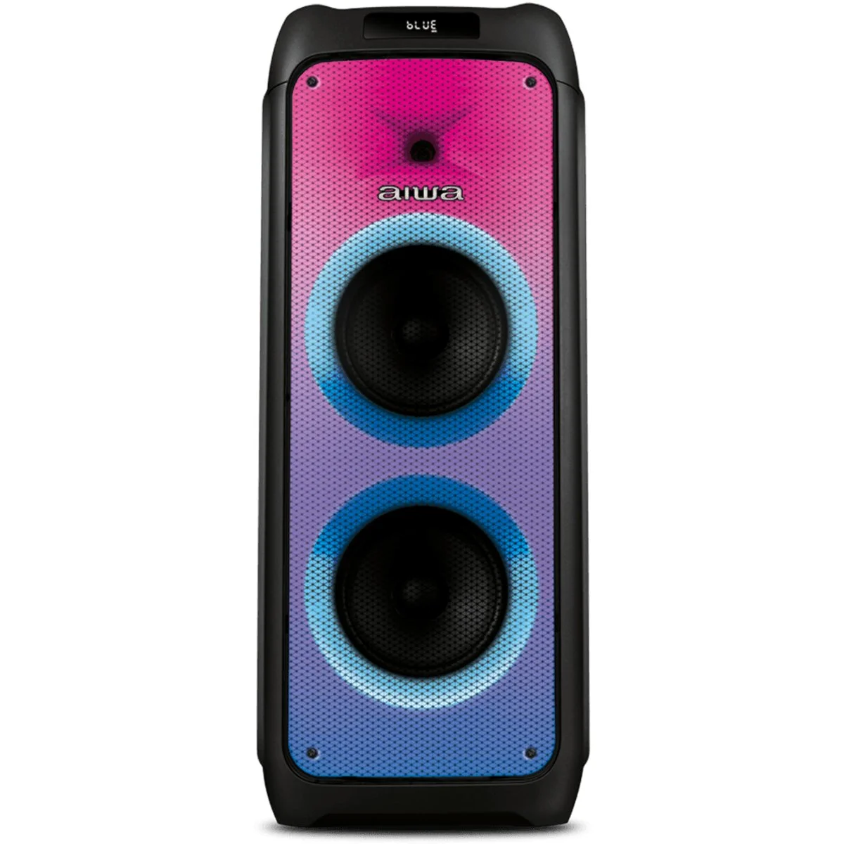 Caixa de Som Party Box AIWA AWS-PB-06 Bluetooth 20H RGB USB TWS - Preto - AP / MT