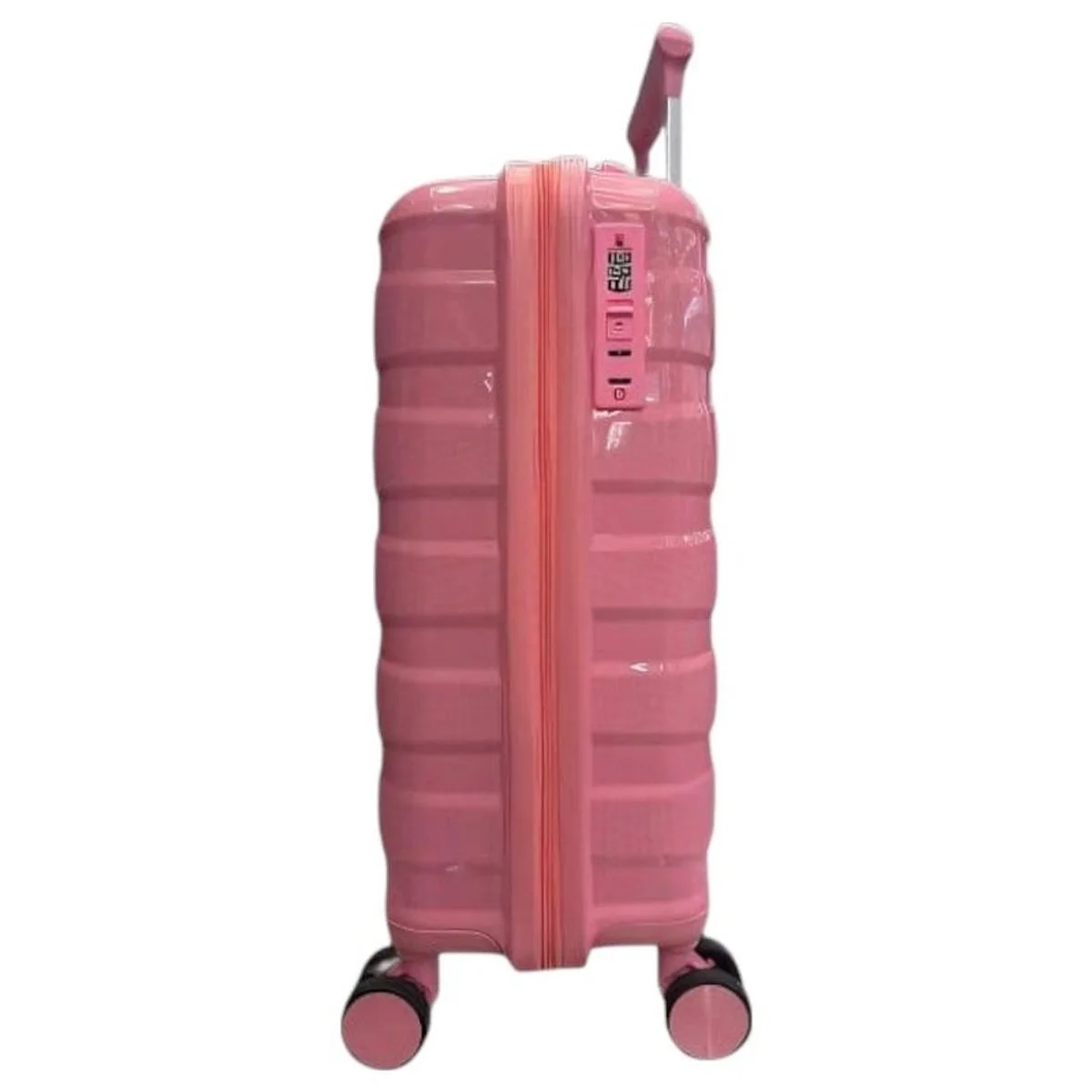 Mala de Viagem com Rodinhas 360º Shmily 10kg Polipropileno Rosa - AP / MT