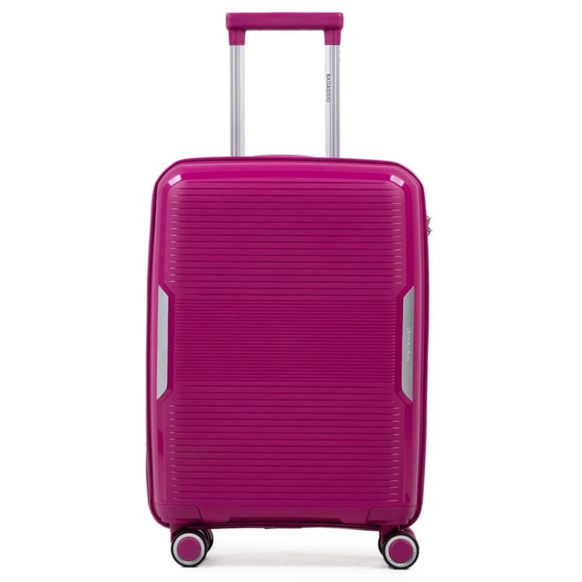 Mala de Viagem com Rodinhas 360º Shmily 10kg Polipropileno Rosa - AP / MT