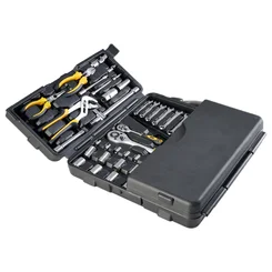 Kit de Ferramentas WAP 110 Peças WF M110 em Aço Cromo Vanádio com Maleta Organizadora - AP / MT