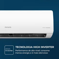 Ar Condicionado AIWA Split High Wall High Inverter 18.000 BTUs Frio 220V AWS-AC-18F - AP / MT