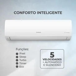Ar Condicionado AIWA Split High Wall High Inverter 18.000 BTUs Frio 220V AWS-AC-18F - AP / MT