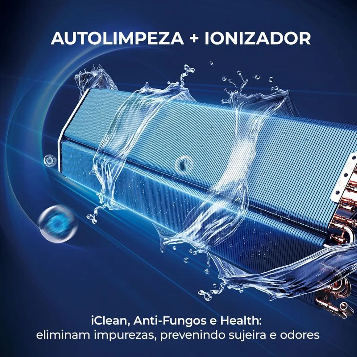 Ar Condicionado AIWA Split High Wall High Inverter 18.000 BTUs Frio 220V AWS-AC-18F - AP / MT