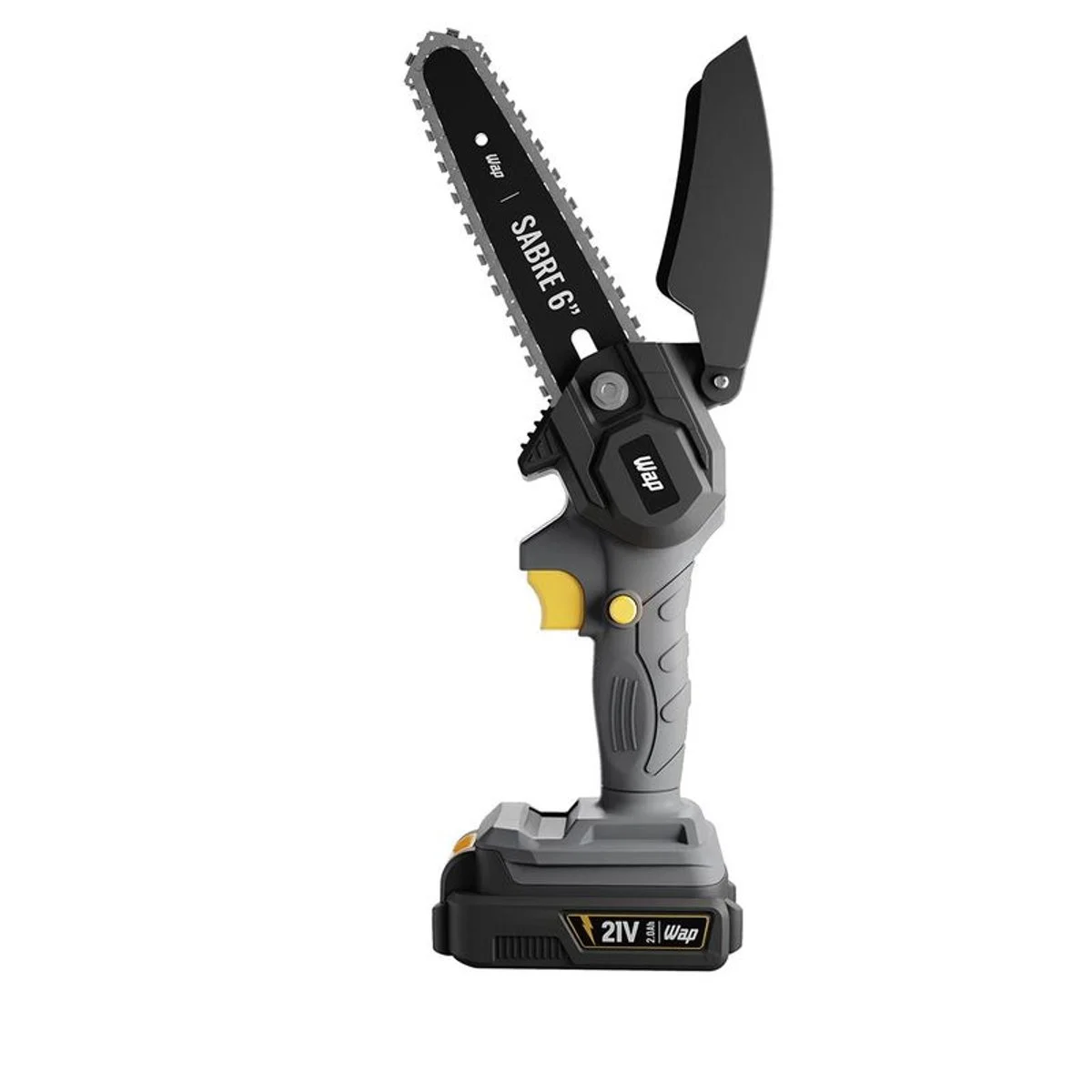 Motosserra de Sabre 6" WAP K21 S01 com Bateria, Carregador e Maleta - AP / MT