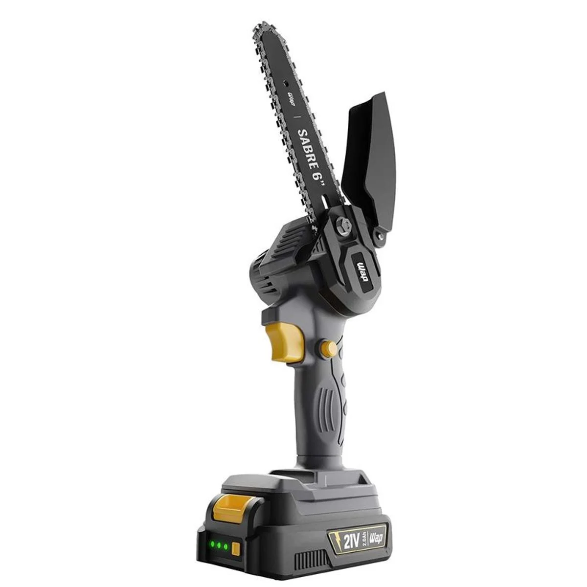 Motosserra de Sabre 6" WAP K21 S01 com Bateria, Carregador e Maleta - AP / MT