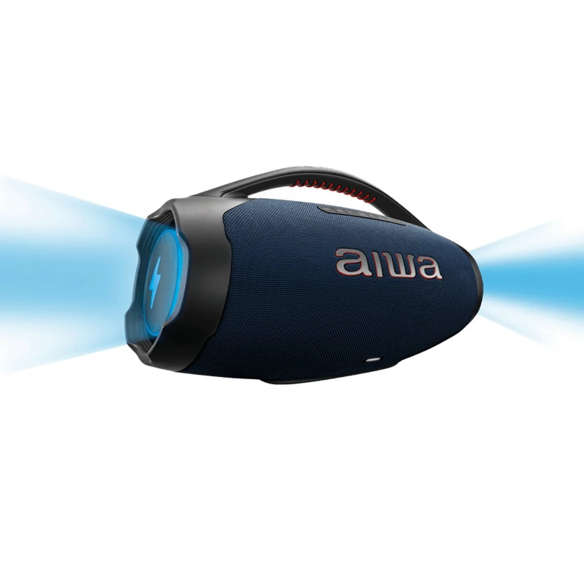 Caixa de Som Boombox Plus AIWA AWS-BBS-01-LBL 200W Bluetooth RGB Bivolt - AP / MT