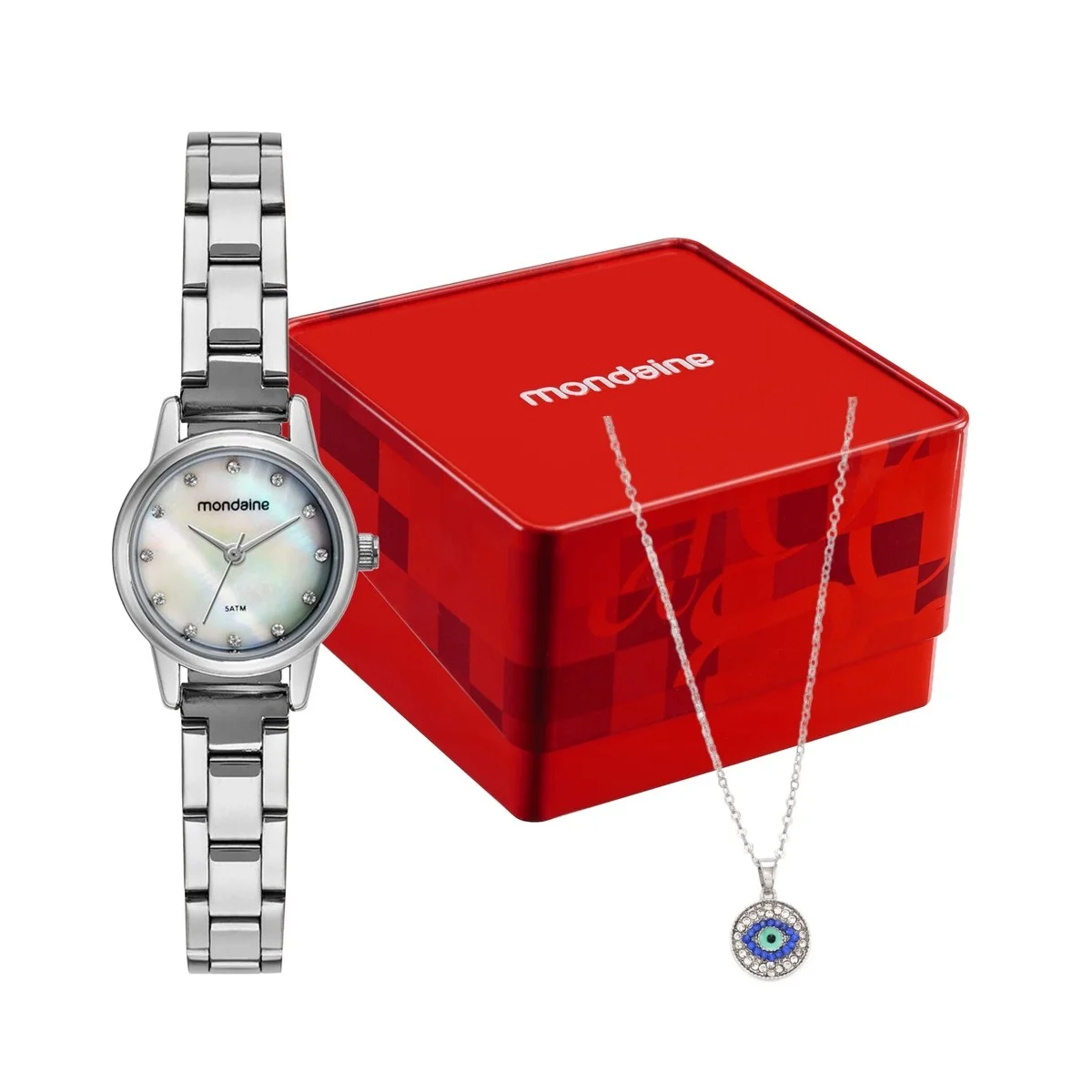 Relógio De Pulso Feminino 30 mm 32531L0MVNE3K2 - Mondaine