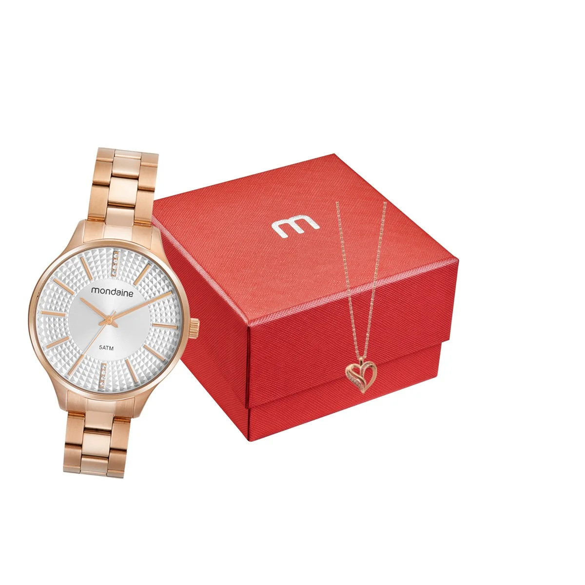 Relógio De Pulso Feminino 40 mm 32535LPMKRE2K1 - Mondaine